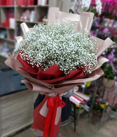 Букет цветов из: Гипсофила в Красносельском