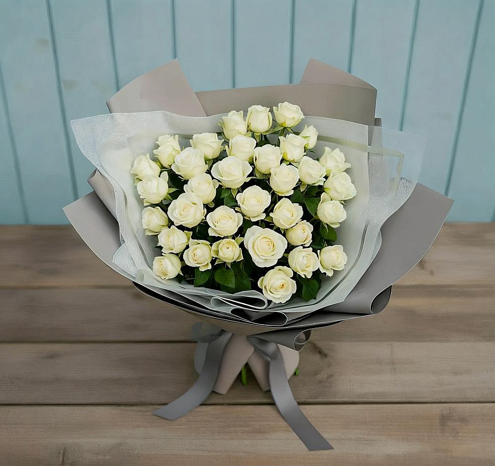 Букет Белоснежная нежность в Красносельском