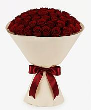 Букет 101 Бордовая роза Блэк Бакарра в Красносельском