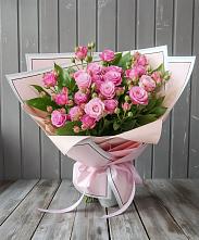 Букет Розовый кустик #REPLACE_PRED# Красносельском
