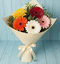 Букет цветов из:  Герберы в Красносельском