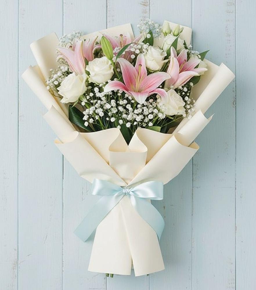 Букет цветов из: Лилии в Красносельском