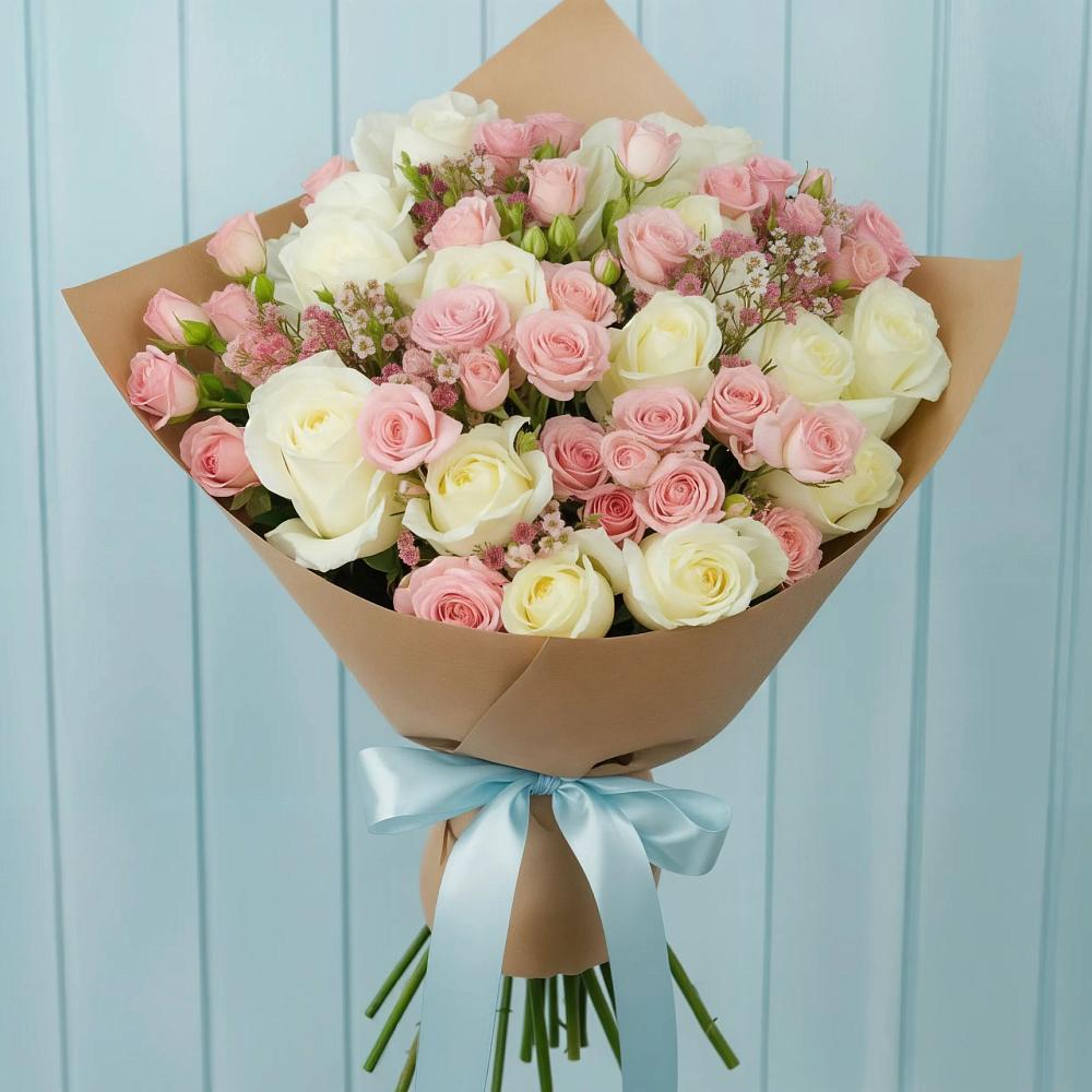 Букет цветов из: Розы в Красносельском