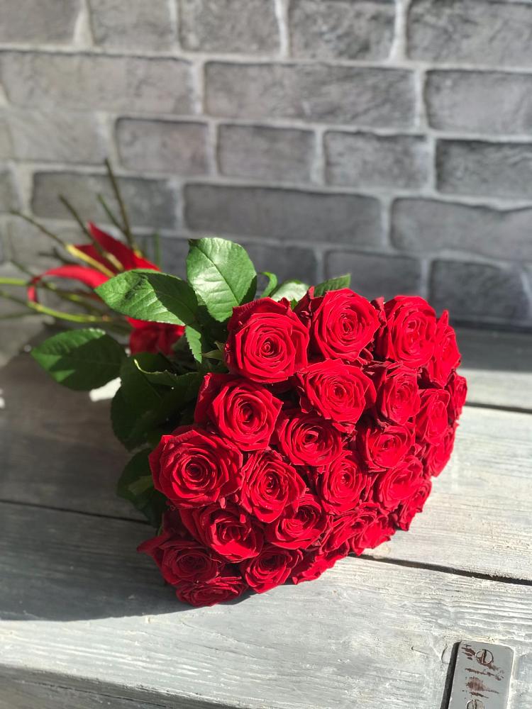 Букет Красные розы Фридом в Красносельском