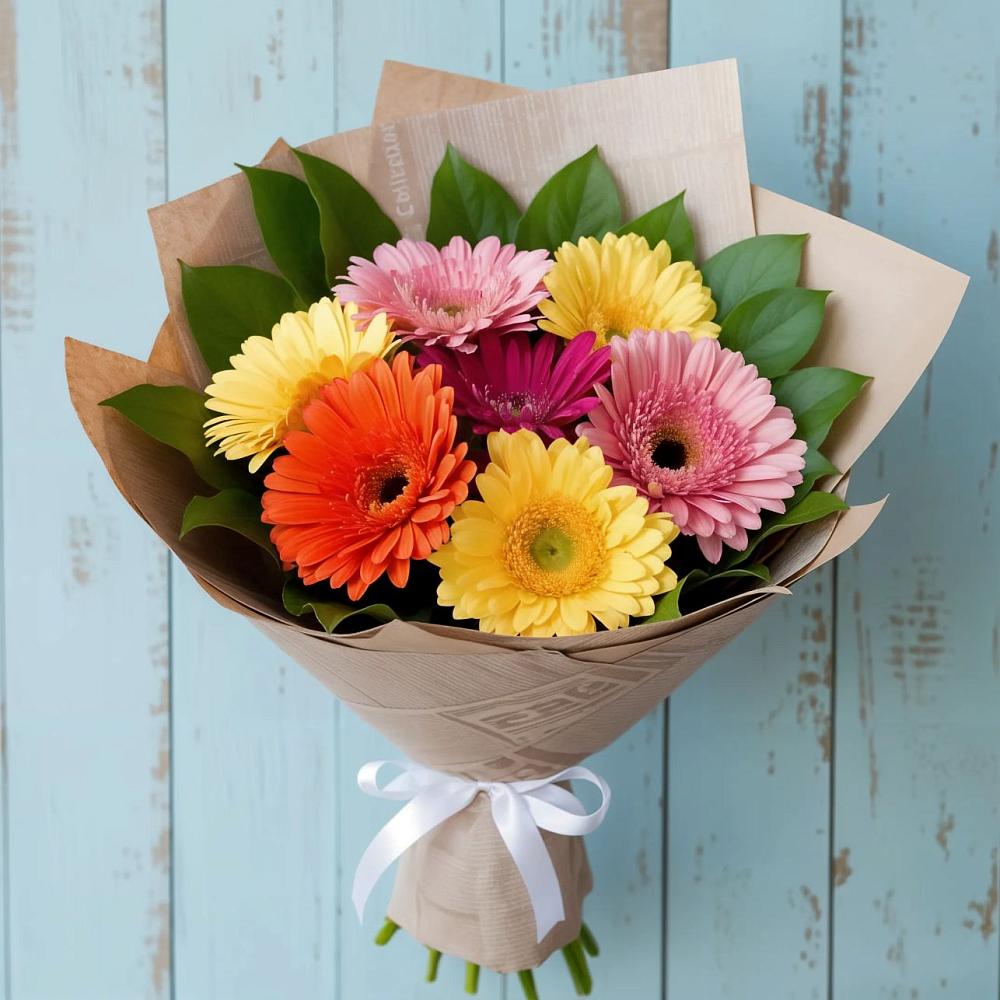Букет цветов из: Герберы в Красносельском