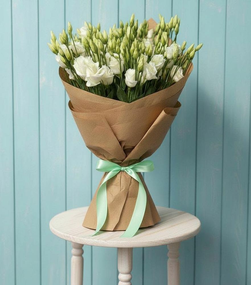 Букет цветов из: Лизиантусы в Красносельском