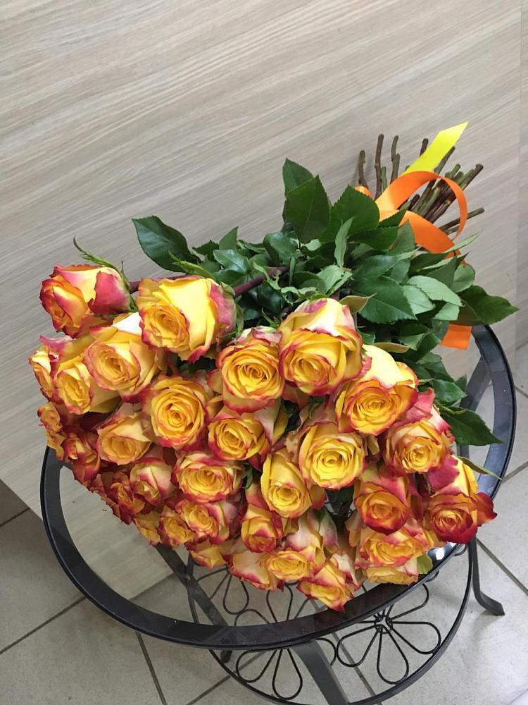 Букет Желтые розы в Красносельском