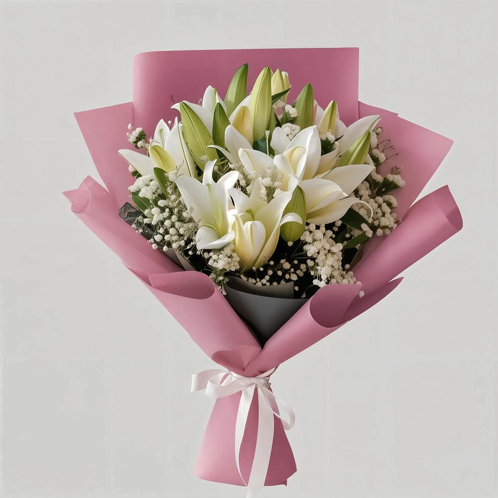 Букет цветов из: Лилии в Красносельском